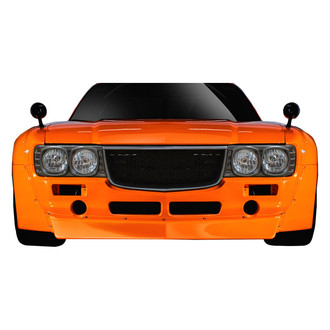 Duraflex® - TKO Boss Style Fiberglass Wide Body Front Bumper Lip (Unpainted)