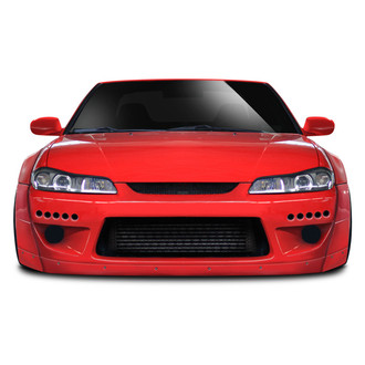 Duraflex® - TKO RBS Style Fiberglass Wide Body Front Bumper Cover (Unpainted)