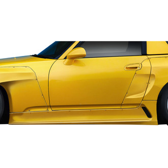 Duraflex® - TKO RBS Style Fiberglass Wide Body Side Skirt Rocker Panels (Unpainted)