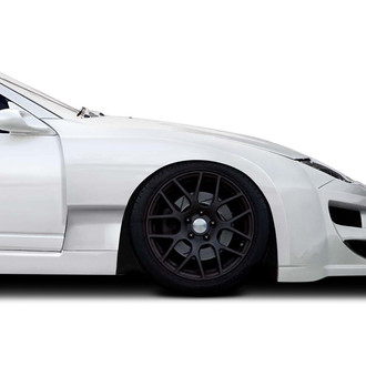 Duraflex® - Vapor Style Fiberglass Wide Body Front Fenders (Unpainted)