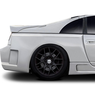 Duraflex® - Vapor Style Fiberglass Wide Body Rear Fenders (Unpainted)