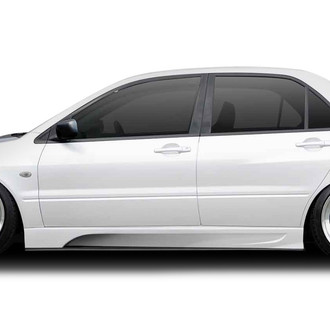 Duraflex® - VRS Style Fiberglass Side Skirt Rocker Panels (Unpainted)