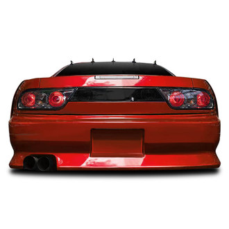 Duraflex® - WX-9 Style Fiberglass Rear Bumper Cover (Unpainted)