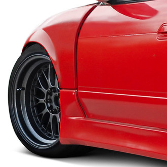 Duraflex® - K Power Style Fiberglass Front Fenders (Unpainted)