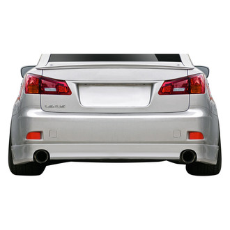 Duraflex® - V Speed Style Fiberglass Rear Bumper Lip Air Dam (Unpainted)