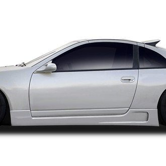 Duraflex® - Vapor Style Fiberglass Wide Body Side Skirt Rocker Panels (Unpainted)