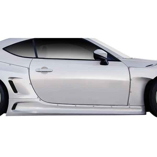  Duraflex® - GT500 V3 Style Fiberglass Side Canards (Unpainted)