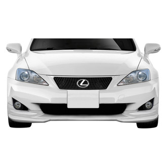 Duraflex® - TMS Style Fiberglass Front Bumper Lip Under Spoiler Air Dam (Unpainted)