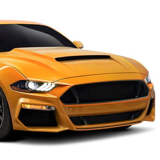 Duraflex® - Grid Style Fiberglass Front Bumper Cover (Unpainted)