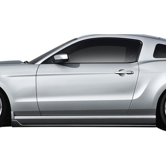 Duraflex® - GT350 Style Fiberglass Side Skirts (Unpainted)