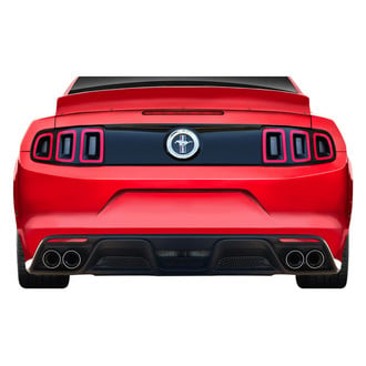 Duraflex® - GT350 Style Fiberglass Rear Bumper (Unpainted)