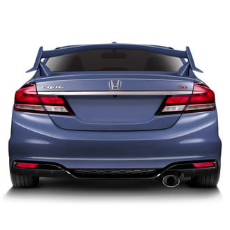 Duraflex® - Type R Style Fiberglass Rear Wing Spoiler (Unpainted)