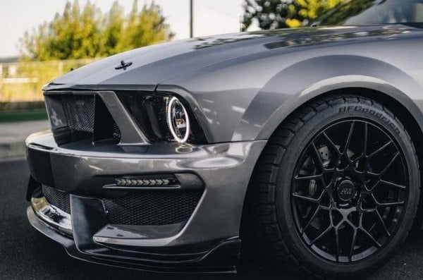 S♡ Duraflex® 115267 - GT350 Style Fiberglass Front Bumper (Unpainted)