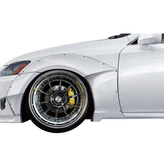 Duraflex® - MSR Style 30mm Fiberglass Front Fender Flares (Unpainted)