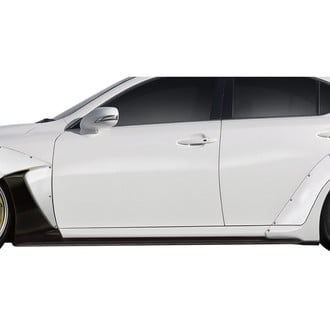 Duraflex® - MSR Style Fiberglass Side Skirt Rocker Panels (Unpainted)