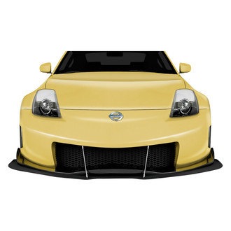 Duraflex® - NV2 Style Fiberglass Front Bumper Lip Splitter (Unpainted)
