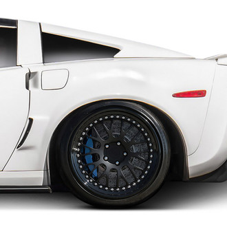 Duraflex® - ZR2 Style Fiberglass Rear Fenders (Unpainted)