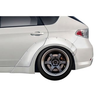 Duraflex® - MSR Style Fiberglass Rear Fender Flares (Unpainted)