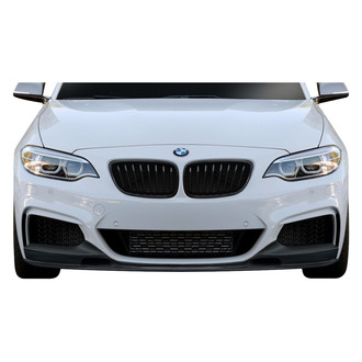 Duraflex® - GTF Style Fiberglass Front Bumper Lip Under Spoiler Air Dam (Unpainted)