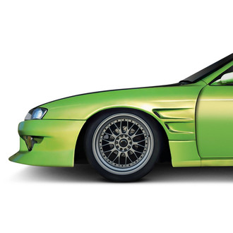 Duraflex® - D1 Sport Style Fiberglass Front Fenders (Unpainted)