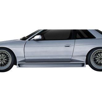 Duraflex® - GPR Style Fiberglass Side Skirt Rocker Panels (Unpainted)