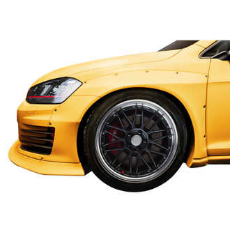 Duraflex® - TKO RBS Style 45mm Fiberglass Front Fender Flares (Unpainted)