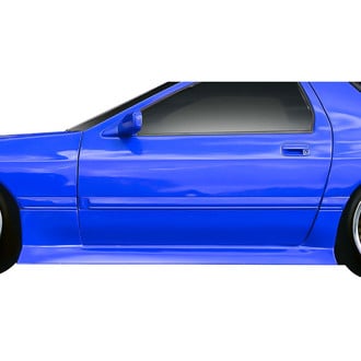 Duraflex® - Vanish Style Fiberglass Side Skirt Rocker Panels (Unpainted)