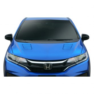 Honda Fit Custom Hoods  Carbon Fiber, Fiberglass u2014 CARiD.com