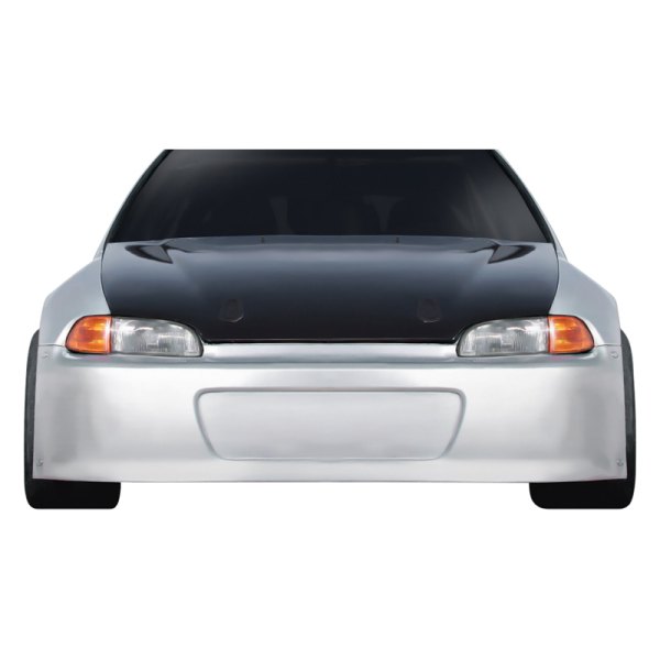 Duraflex® - Dragster Style Fiberglass Front Bumper Cover (Unpainted)