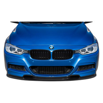Duraflex® - V1 Style Fiberglass Front Bumper Lip Under Spoiler Air Dam (Unpainted)