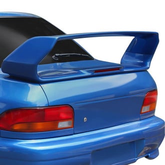 Duraflex® - STI Version 6 Style Fiberglass Rear Wing Spoiler (Unpainted)
