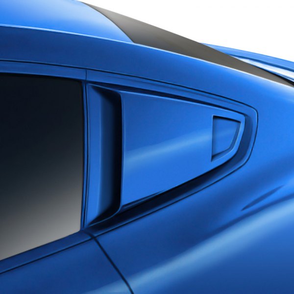 Duraflex® - MC Design Style Fiberglass Rear Window Scoops (Unpainted)