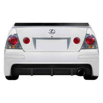 Duraflex® - H Spec Style Fiberglass Rear Diffuser (Unpainted)