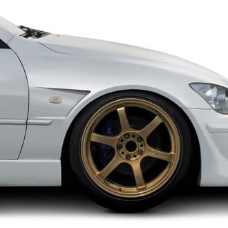 Duraflex® - V Speed Style Fiberglass Front Fenders (Unpainted)