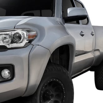 Duraflex® - 4.5" Bulge Fiberglass Front Fenders (Unpainted)