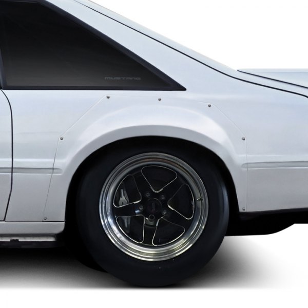  Duraflex® - C Tech Style 2" Wide Body Fiberglass Rear Fender Flares (Unpainted)