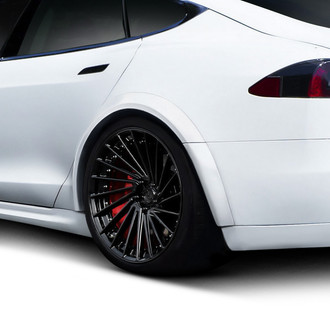 Duraflex® - RVS Style Fiberglass Rear Fender Flares (Unpainted)