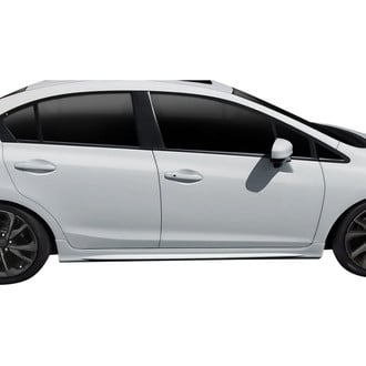 Duraflex® - Type M Style Fiberglass Side Skirts (Unpainted)