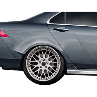 Duraflex® - Circuit Style Fiberglass Rear Fender Flares (Unpainted)