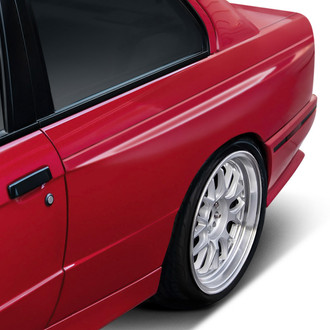Duraflex® - M3 Style Fiberglass Wide Body Rear Fenders (Unpainted)