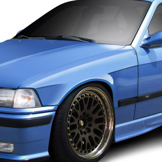 Duraflex® - C Spec Style Fiberglass Front Fender Flares (Unpainted)