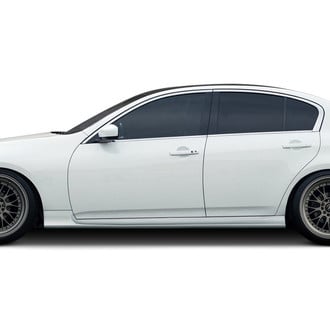 Duraflex® - LBW Style Fiberglass Side Skirt Rocker Panels (Unpainted)