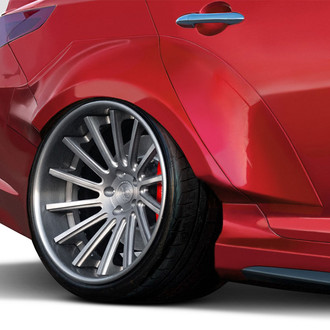 Duraflex® - CPR Style Fiberglass Rear Fender Flares (Unpainted)