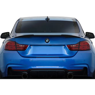 Duraflex® - M4 Style Fiberglass Rear Lip Spoiler (Unpainted)