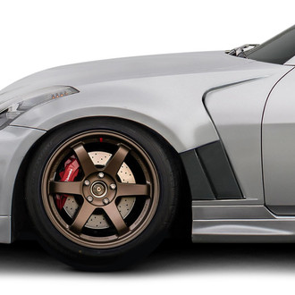 Duraflex® - AMS GT2 Style Fiberglass Front Fenders (Unpainted)