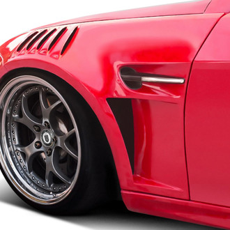 Duraflex® - GTR Style Fiberglass Front Fenders (Unpainted)