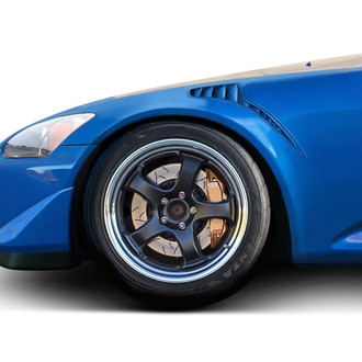 Duraflex® - GTRS Style Fiberglass Front Fenders (Unpainted)