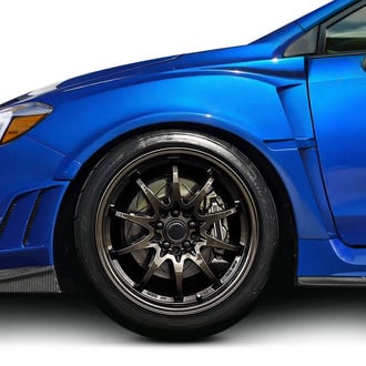 Duraflex® - VRS Style Fiberglass Front Fenders (Unpainted)