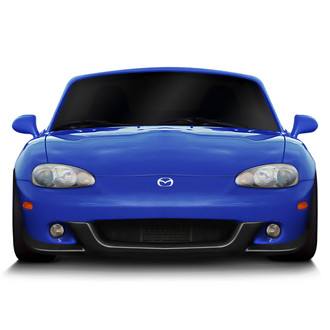 Duraflex® - M1 Speed Style Fiberglass Front Bumper Lip Spoiler (Unpainted)