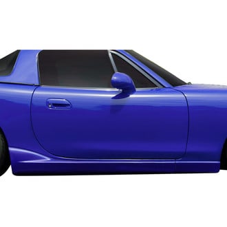 Duraflex® - M1 Speed Style Fiberglass Side Skirt Rocker Panels (Unpainted)